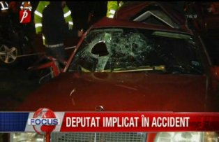 Deputat implicat in accident