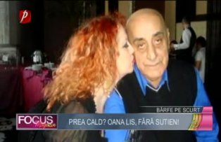 Prea cald? Oana Lis, fără sutien!