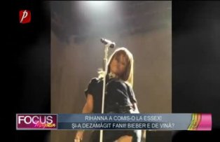 Rihanna a comis-o la Essex! şi-a dezamăgit fanii! Bieber e de vină?