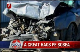 A creat haos pe şosea