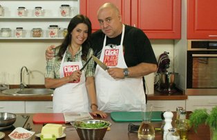 Mârlanu din Trăsniţii găteşte la „Click!Poftă Bună!“