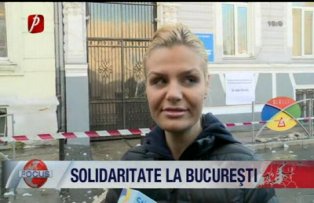 Solidaritate la Bucuresti