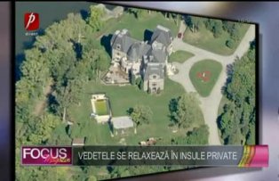 Vedetele se relaxează în insule private