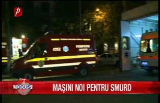 Masini noi pentru Smurd