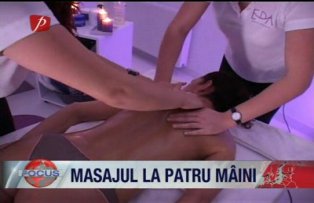 Masajul cu patru maini