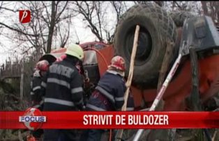 Strivit de buldozer