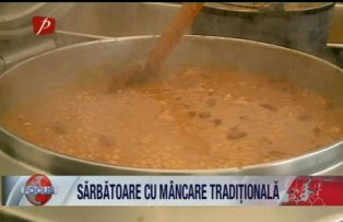 Sarbatoare cu mancare traditionala