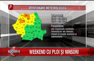 Weechend cu ploi si ninsori