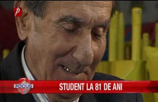 Student la 81 de ani