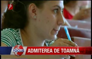 Admiterea de toamnă