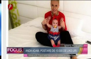 Anda Adam, postare de 10.000 de like-uri