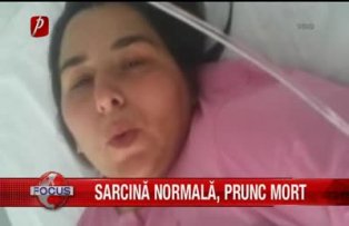 Sarcina normala, prunc mort