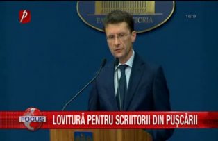 Lovitura pentru scriitorii din puscarii