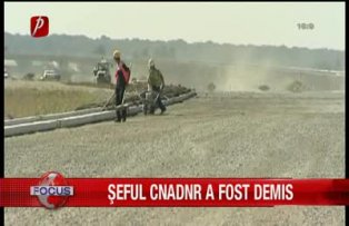 Şeful CNADNR a fost demis