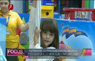 Petrecere cu prinţese pentru Mikaela! Fiica Iuliei şi a lui Mihai Albu a împlinit 7 ani!