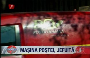 Maşina poştei, jefuită