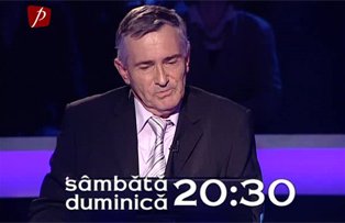 Un septagenar participă sâmbătă, ora 20:30, la „Vrei să fii milionar?”