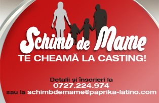 Au început înscrierile pentru noul sezon al emisiunii "Schimb de mame"!