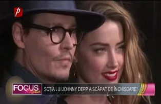 Soţia lui Johnny Depp a scăpat de închisoare!