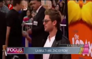 S-a născut azi: la mulţi ani, Zac Efron!