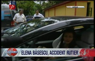 Elena Basescu, accident rutier