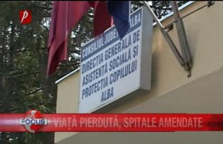 Viata pierduta, spitale amendate