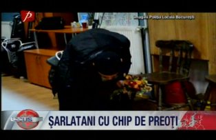 Sarlatani cu chip de preoti