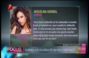 Ghenea a pus mâna pe un nou contract