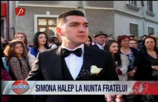 Simona Halep la nunta fratelui