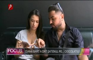 Diana Bart a dat şatenul pe... ciocolatiu