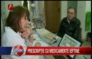 Prescripţie cu medicamente ieftine