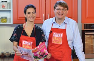 Ion M. Ioniţă găteşte în emisiunea „Click! Poftă Bună!“