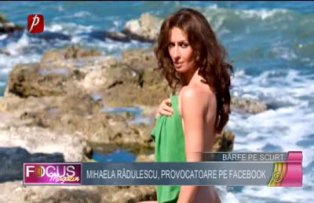 Mihaela Rădulescu, provocatoare pe Facebook