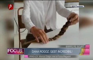 Dana Rogoz, gest incredibil!