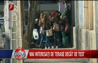 Mai interesati de terease decat de test