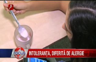 Intoleranţa, diferită de alergie