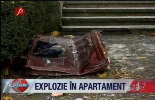 Explozie in apartament