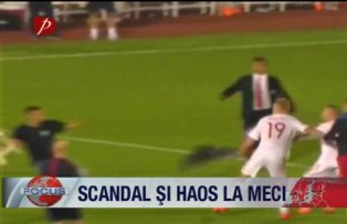 Scandal si haos la meci