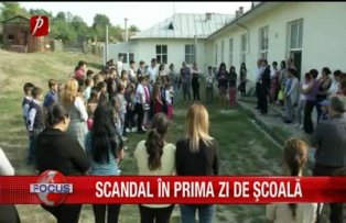 Scandal in prima zi de scoala