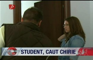 Student, caut chirie