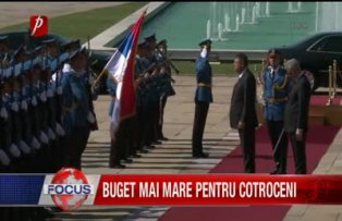 Buget mai mare pentru Cotroceni
