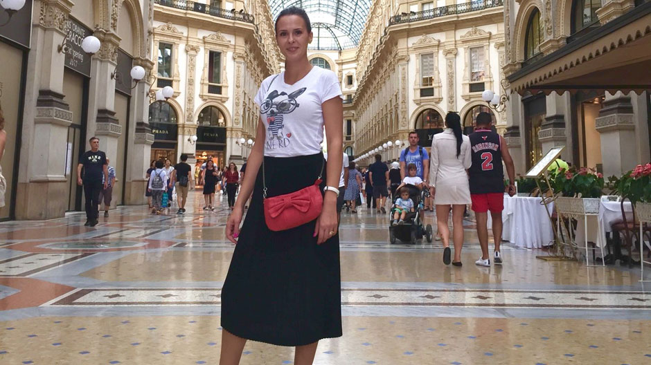 Livia Graur impresionată de Cina cea de taină a lui Leonardo da Vinci