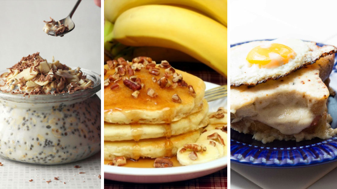 3 retete pentru un mic dejun rapid. Usor, gustos si fara batai de cap!