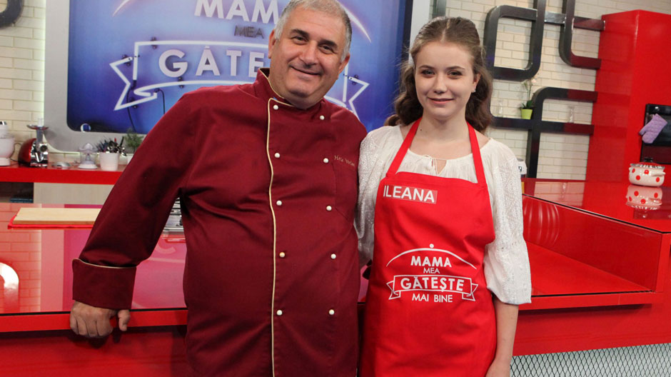 Într-o ediţie specială Mama mea găteşte mai bine,  Horia Vîrlan găteşte pentru prima oară cu fiica sa