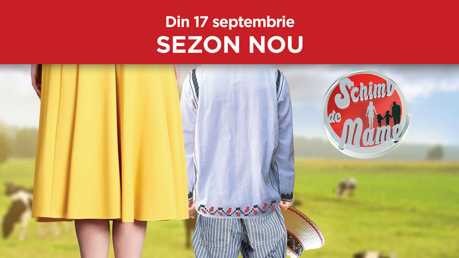 Duminică, 17 septembrie,  începe o nouă aventură „Schimb de mame” la Prima TV