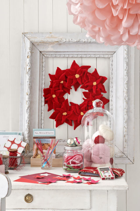 Coronite de Craciun pe care le poti face cu materiale din casa